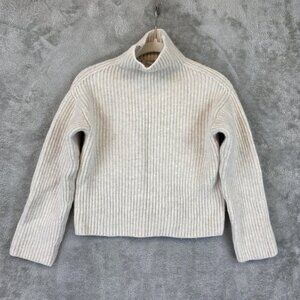 Everlane Cream Turtleneck Sweater